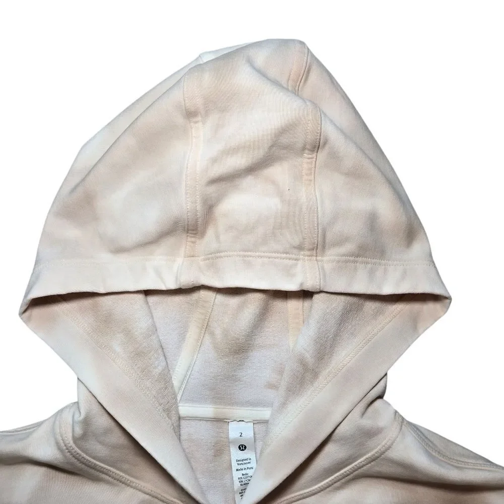 Lululemon LA All Yours Bubble Hem Hoodie - Cafe
